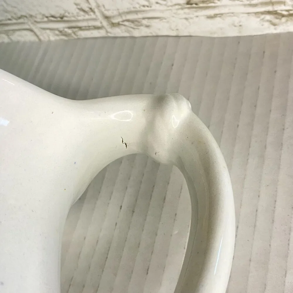 Royal Ironstone China Warranted Pitcher